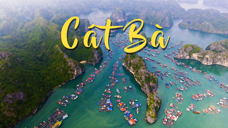 Cát Bà nổi bật với biển xanh, núi đá vôi, rừng nguyên sinh và vịnh Lan Hạ thơ mộng. 