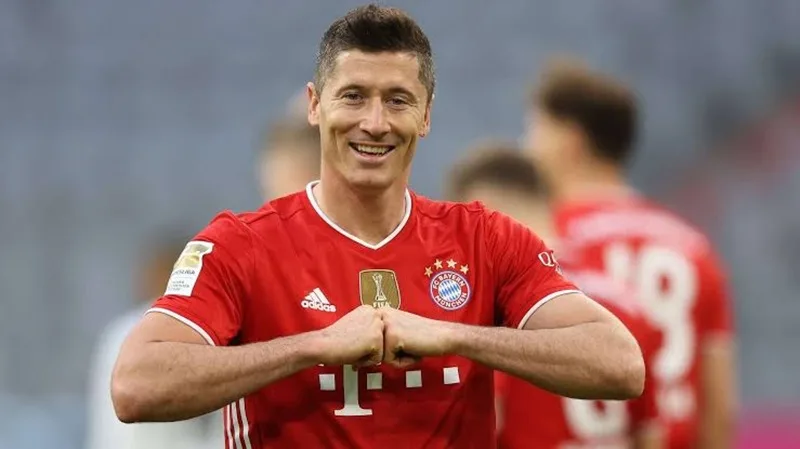 Lewandowski từng lập kỷ lục 41 bàn tại Bundesliga mùa 2020/21.